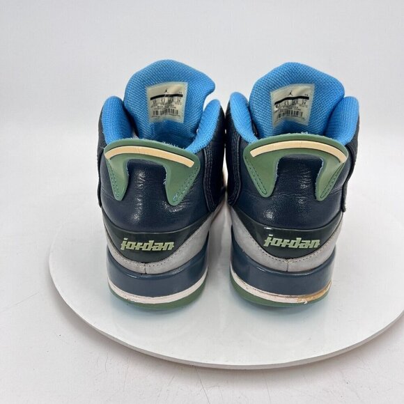 Nike Air Jordan Dub Zero Youth Size 6Y Women 7.5 311047-007, Wolf Grey Blue Shoe - Picture 5 of 12